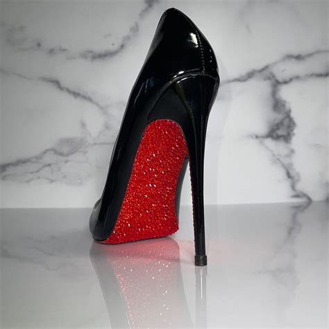 fake red sole shoes|expensive heels with red soles.